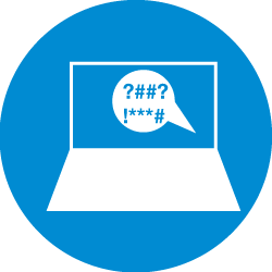 Unfortunately, bullying can happen offline and online. Your child could be being bullied by a stranger or from someone they know. It can happen through many platforms, such as social media, online gaming and forums and can be very hurtful and serious. Your child may be scared or embarrassed to talk about it, so it is important they know they can turn to you. <a href='/stay-safe-online-risks-and-dangers?section=cyberbulling'>Find out more information here about what you can do</a>.